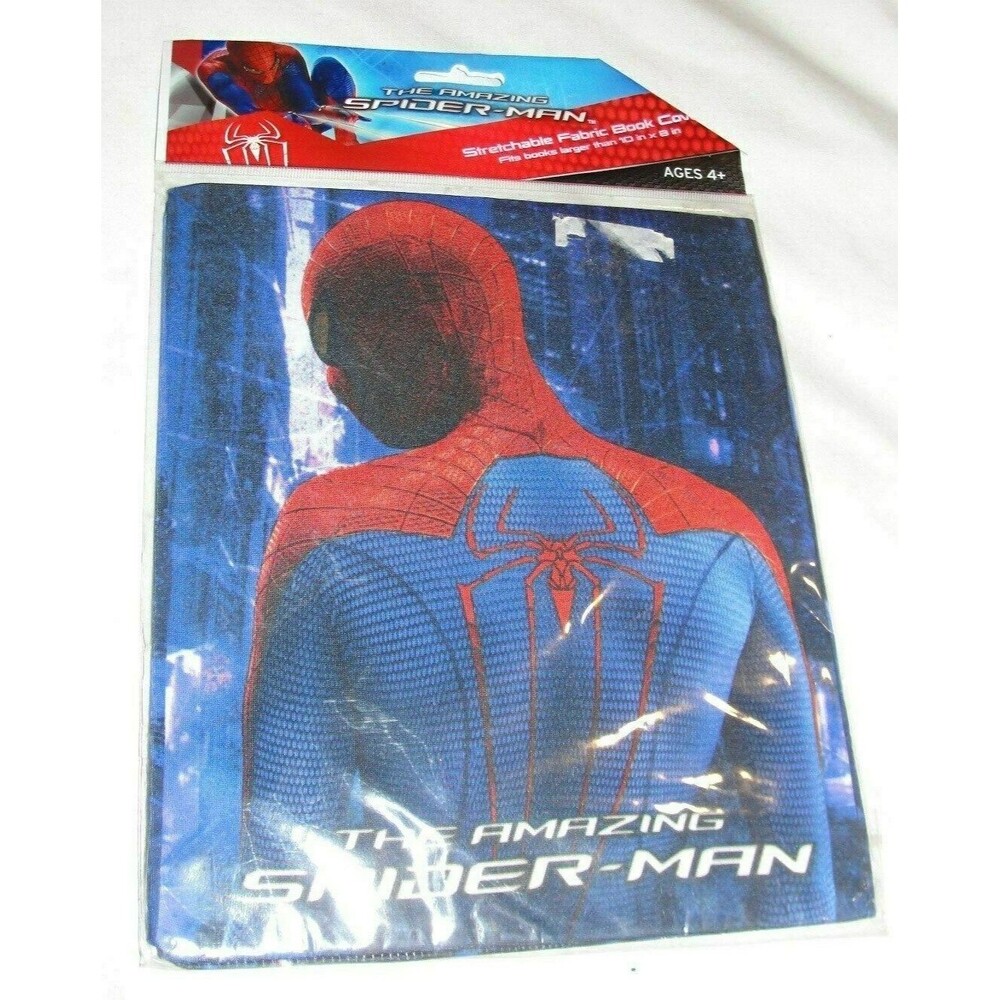 Marvel Amazing Spider-Man Stretchable Fabric BOOK COVER 8 X 10